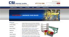 Desktop Screenshot of containersystems.com